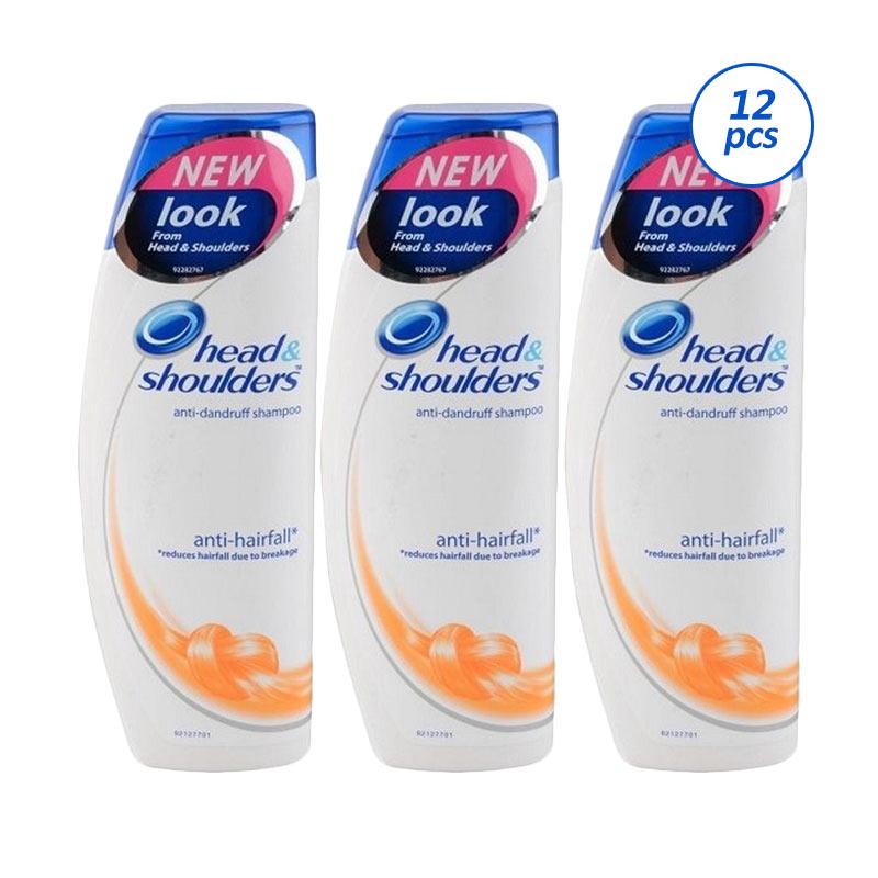 Jual Head & Shoulders Anti Hair Fall Shampoo [330 Ml/12 Pcs] Di Seller