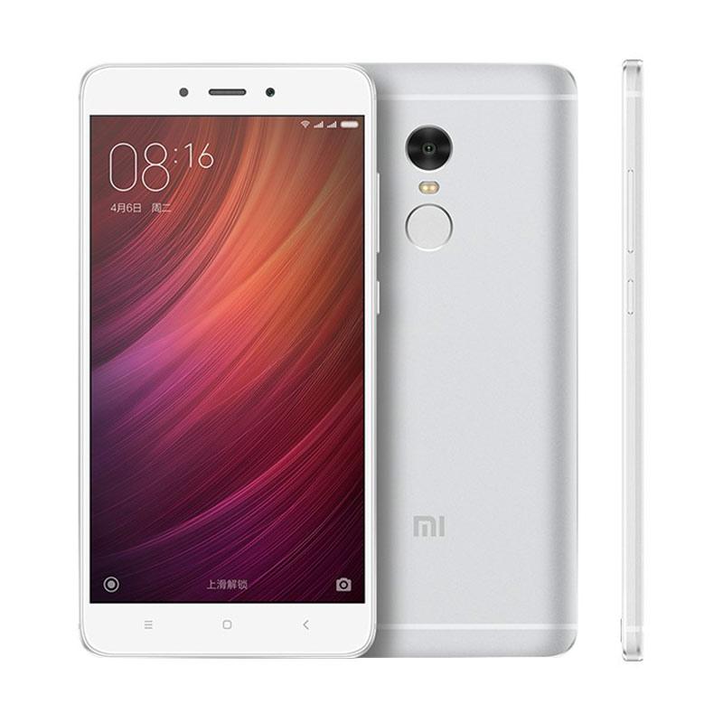 Jual Xiaomi Redmi Note 4 Smartphone - Silver white [64GB