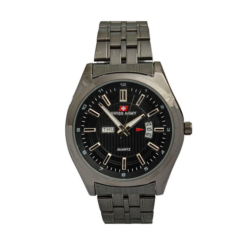 jual swiss army casual jam tangan pria sa019mfb black jual swiss army casual jam tangan pria sa019mfb black