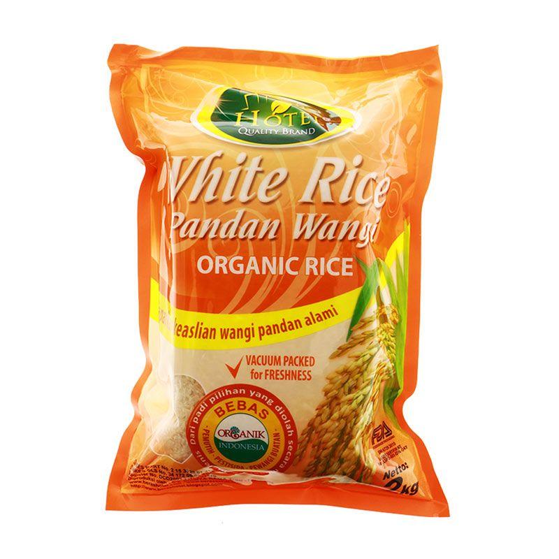 Jual Hotel White Rice Pandan Wangi Organik Beras Putih [2 kg] di Seller