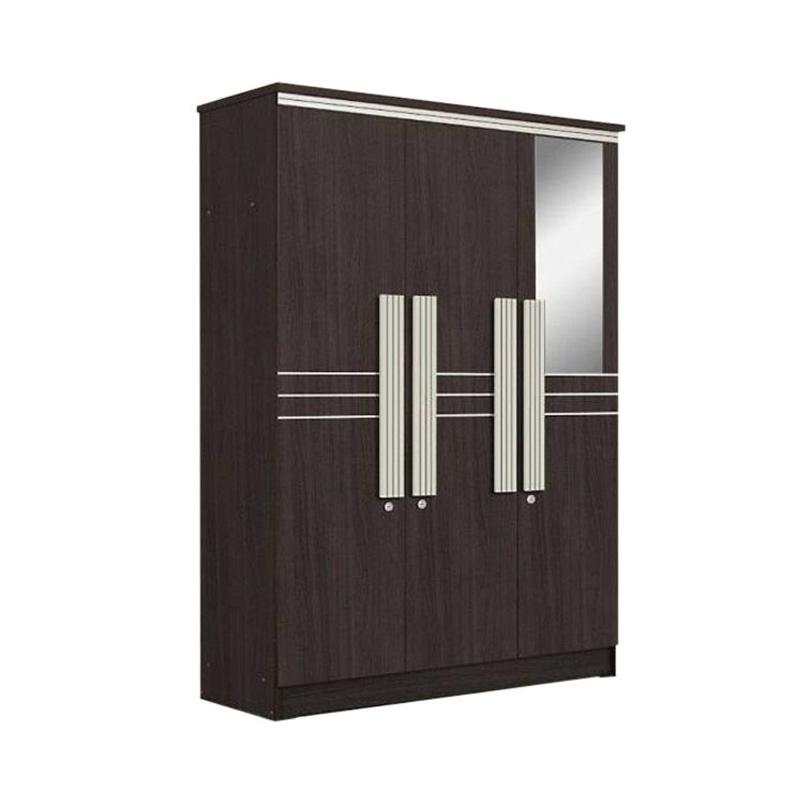 Jual MD Furniture 3  Pintu  Cermin 98 Lemari  Pakaian  Online 