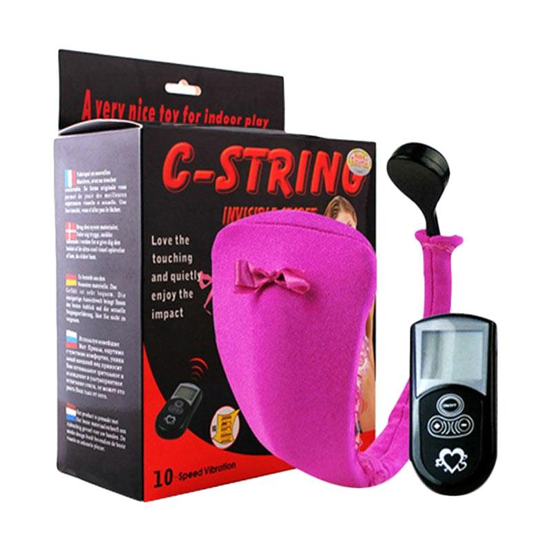 Jual Silicon Vibrator C String Alat Bantu Sex Wanita Di Seller Medika 