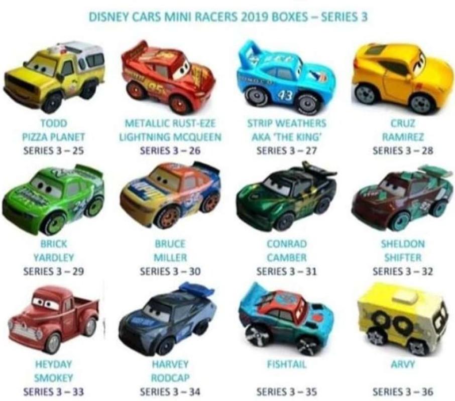 Jual Cars Mini Racers Disney Mattel Heyday Smokey no 33 not Tomica di ...