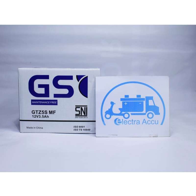 Jual Baru Aki Motor Kawasaki Athlete Gtz5s Gs Y Accu Kering Diskon Di