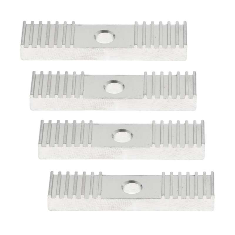 16Pcs Timing Belt Fixing Piece, Aluminum Alloy Oxidation Treatment