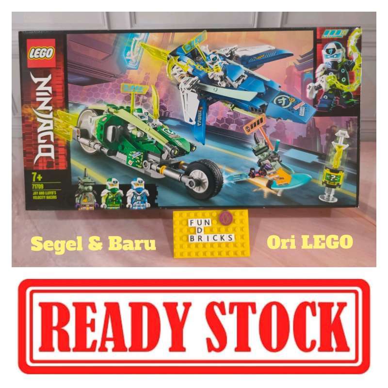 Jual Lego Ninjago 71709 Jay and Lloyd s Velocity Racers di Seller Fun D ...