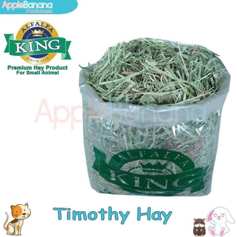 Jual Rumput Hay Timothy Hay Merk Alfalfa king (Afk) repack 500gram di