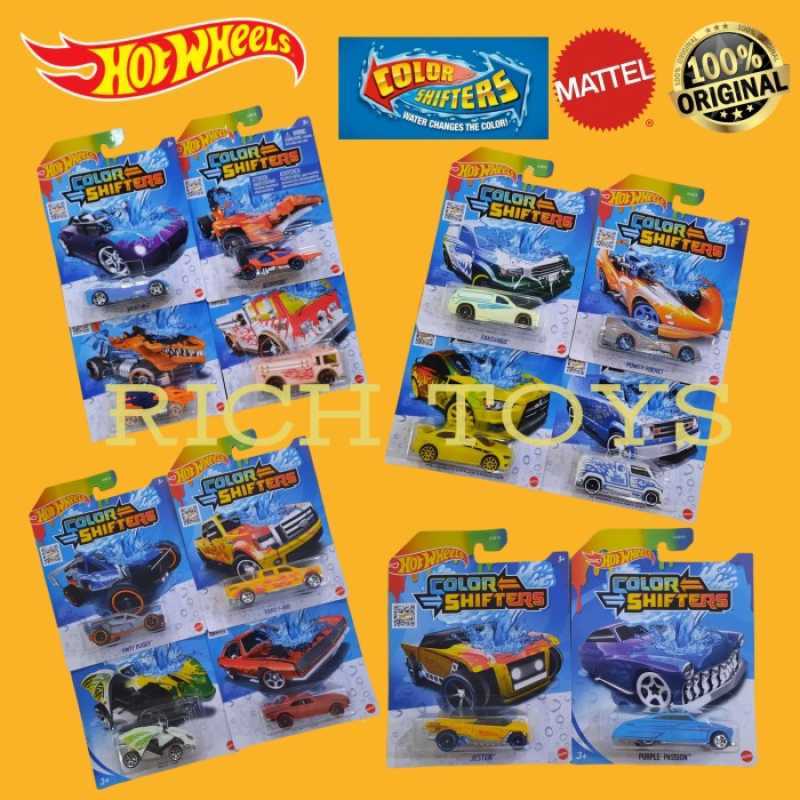 Jual Hotwheels / Hot Wheels Color Shifters Dapat Berubah Warna di