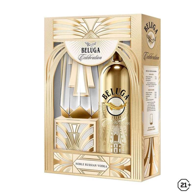Jual Beluga Vodka - Celebration - Gift Box - 700ml di Seller Minuman ...