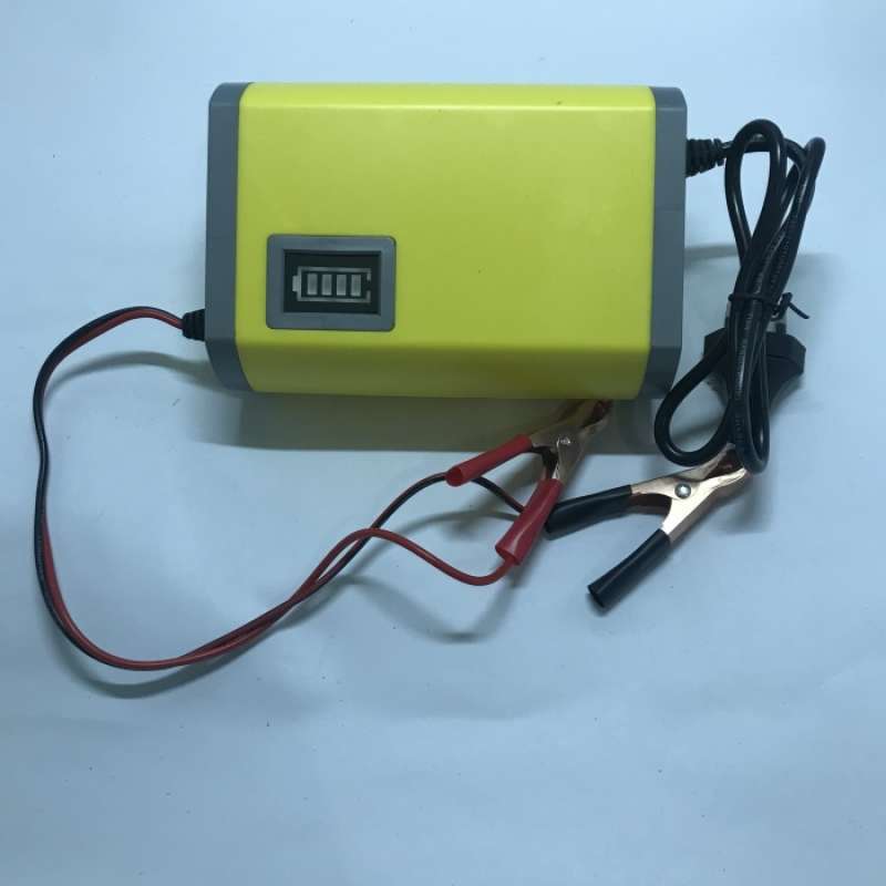Promo Cas Aki 12V 6A Alat Cas Aki 12V 6A Charger Aki 12V 6A Sunpro