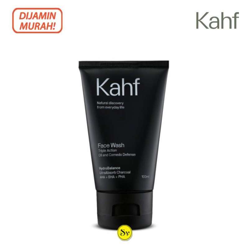 Promo Kahf Triple Action Oil and Comedo Defense Face Wash 100ml Diskon
