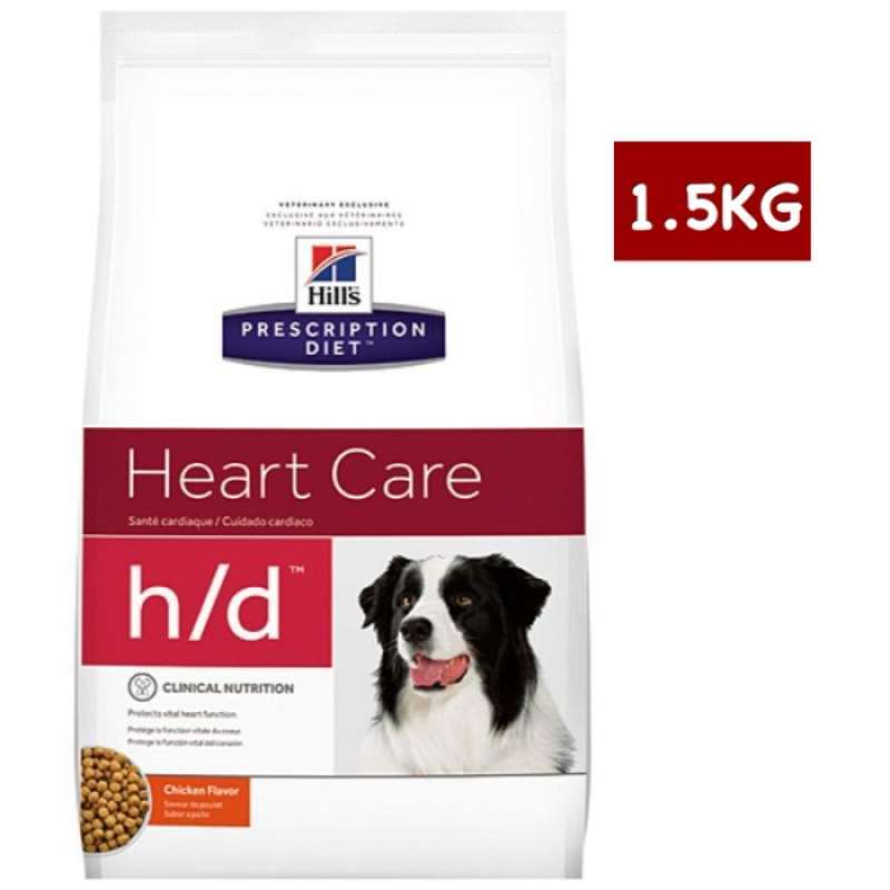 Jual hill's prescription Diet canine h/d heart care 1.5kg di Seller