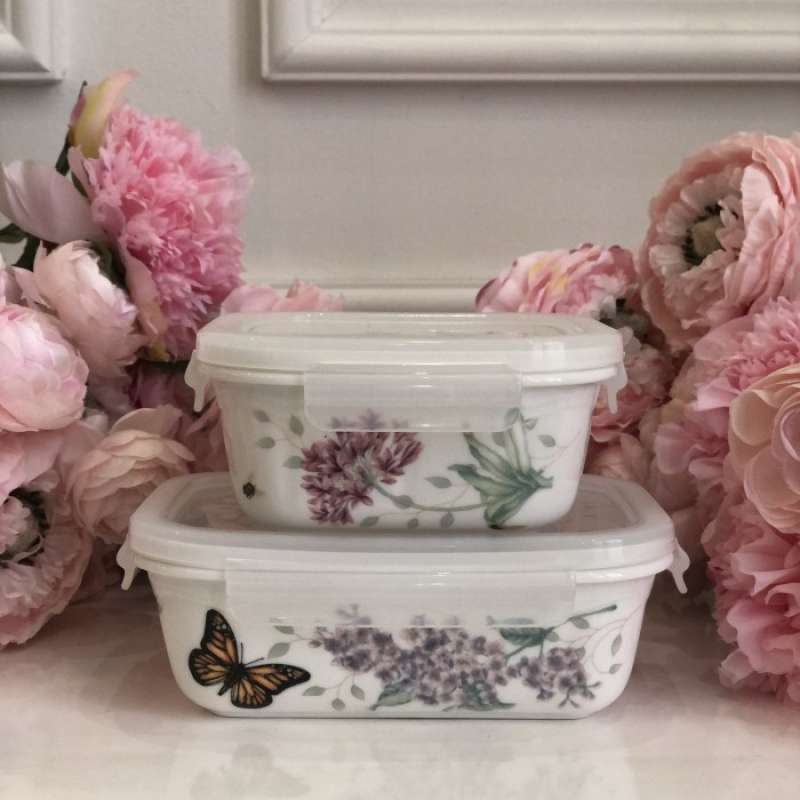 Jual Lenox Butterfly Meadow Rectangular / Square Serve And Store