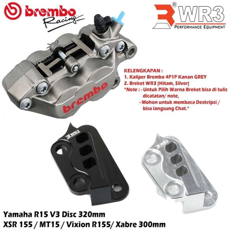 brembo brakes for r15 v3