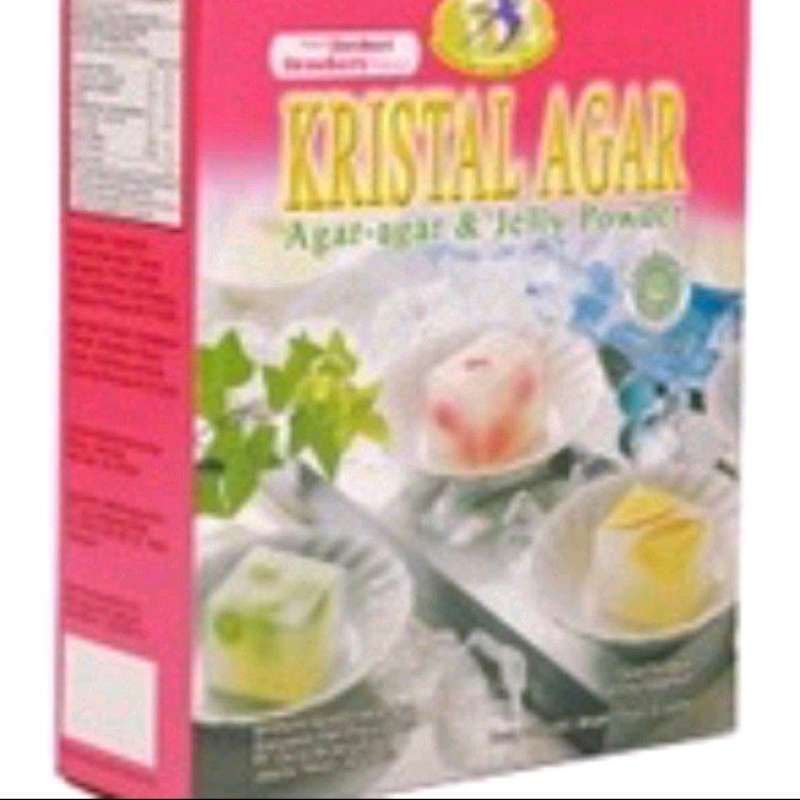 Jual [1 Box] Kristal Agar Rasa Stroberi 10 Gr Jelly Powder Strawberry