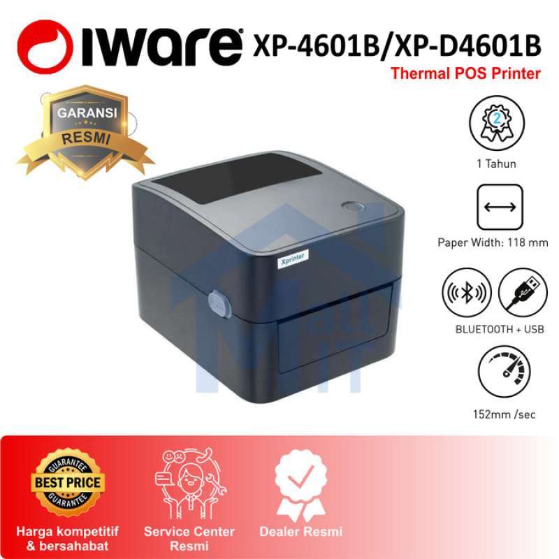 Jual Printer Label IWARE Thermal Xprinter XP4601 XPD4601 XP4601