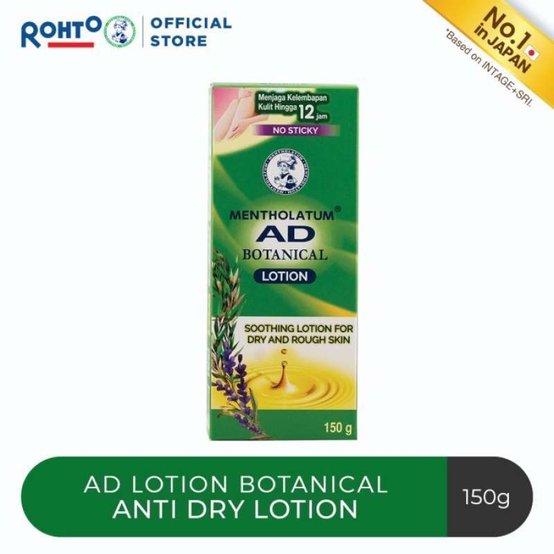 Promo Mentholatum Ad Botanical Lotion Pelembab Kulit Kering 150gr