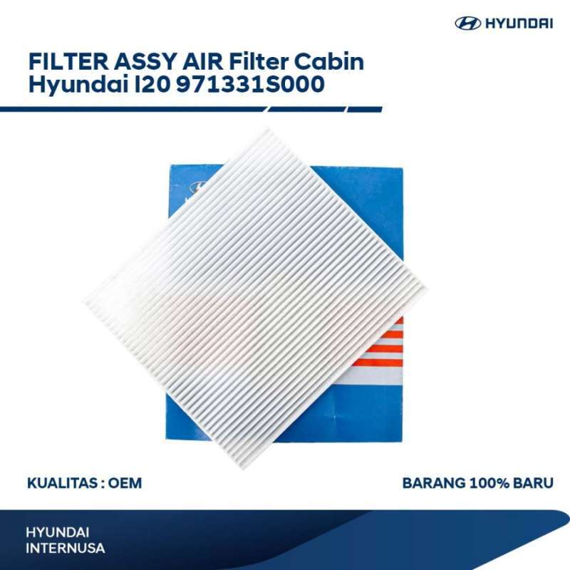 Jual FILTER ASSY AIR Filter Cabin Hyundai I20 971331S000 di Seller