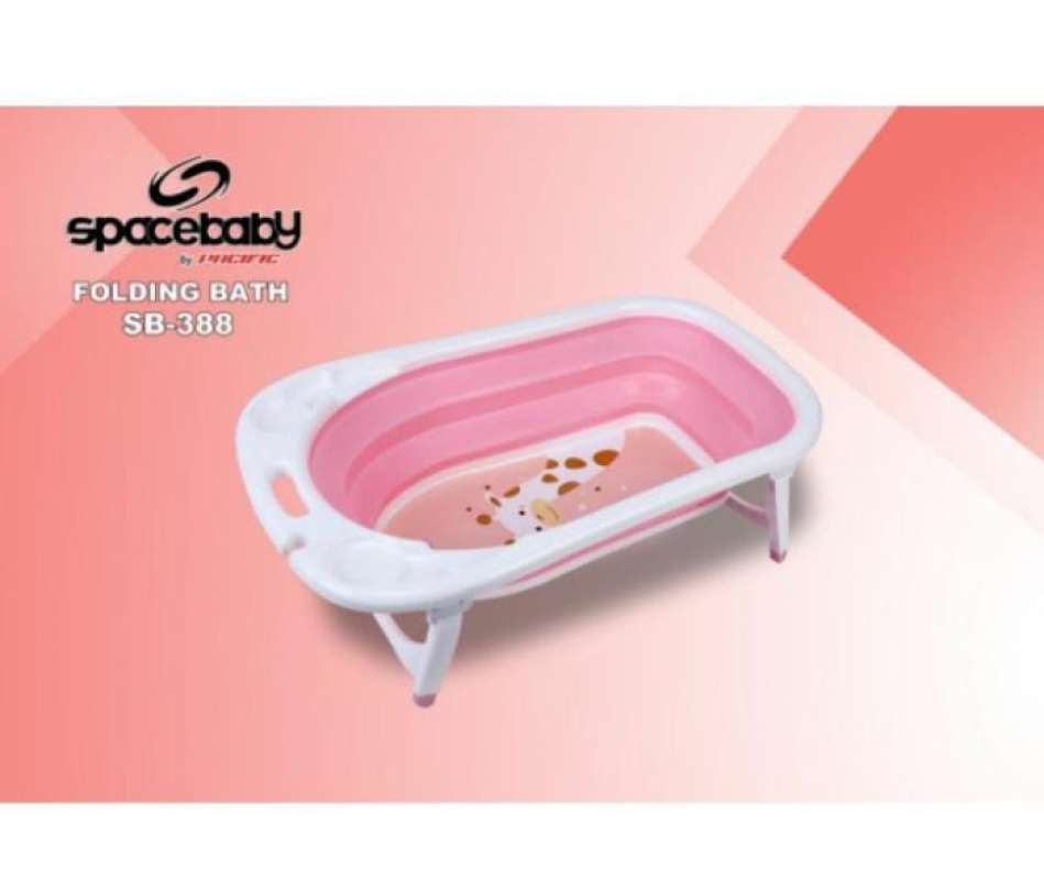 Promo Space Baby Folding Bath Tub SB 388 Bak Mandi lipat + Jala Mandi