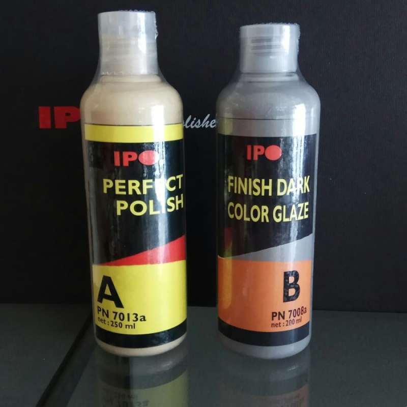 Promo Obat Poles Waterbase IPO Compound , Glazing , Wax (Step 1,2