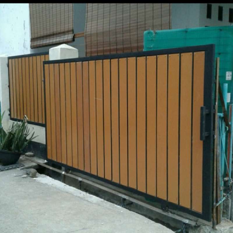 Jual Pagar Minimalis . Pagar Besi . Pengaman . Pintu Pagar - Multicolor