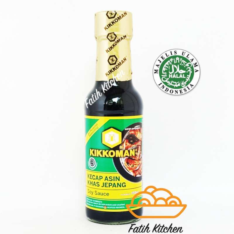 Jual Kikkoman All Purpose Soy Sauce 150 ml Halal Kecap Asin Khas