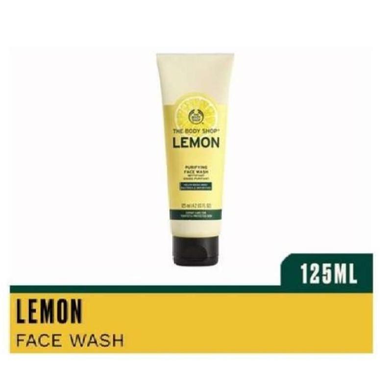 Jual The Body Shop Lemon Face Wash Moisturising & Cleansing Hand Gel Di