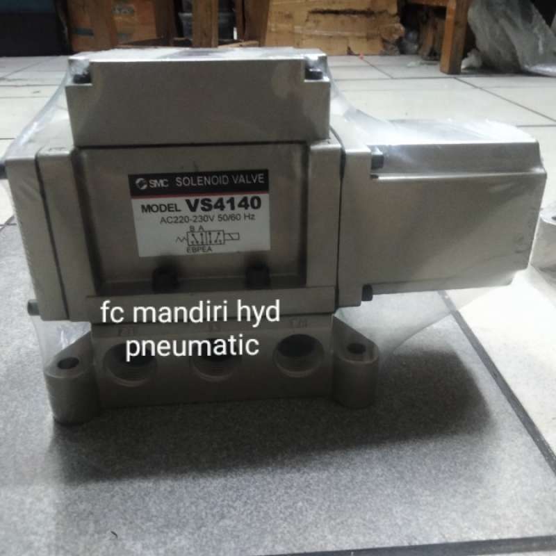 Promo SOLENOID VALVE SMC VS4140 PORT 1/2 INCH VOLTASE AC 230V Diskon 33 di Seller Umar Store