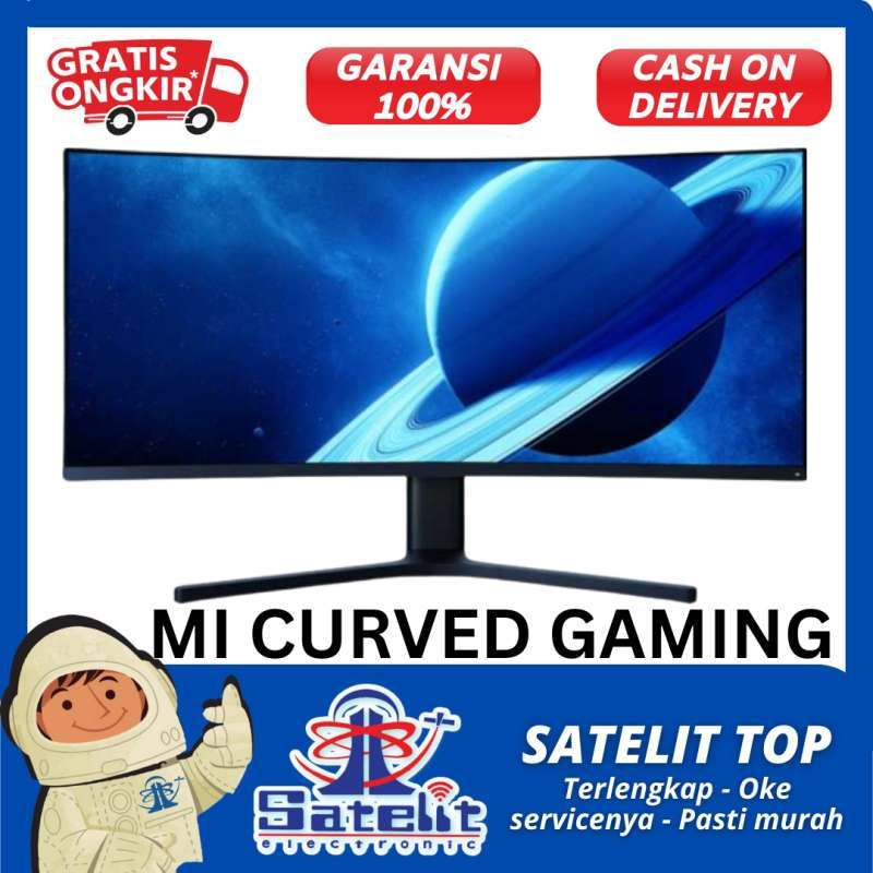 Jual XIAOMI Mi CURVED GAMING MONITOR 34 INCH 144Hz di Seller Satelit