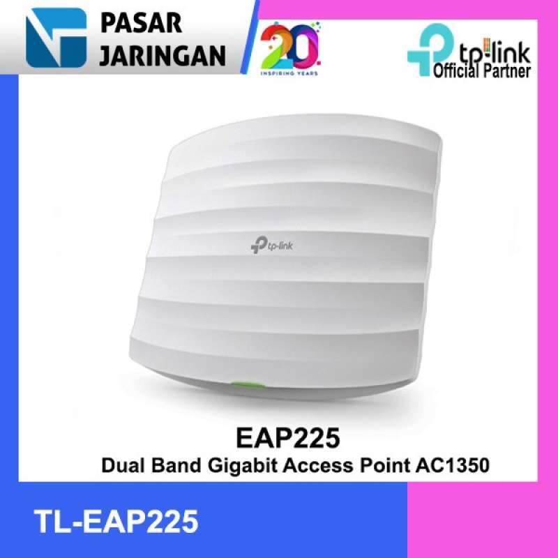 Promo EAP225 AC1350 Wireless Dual Band Gigabit Ceiling Access Point
