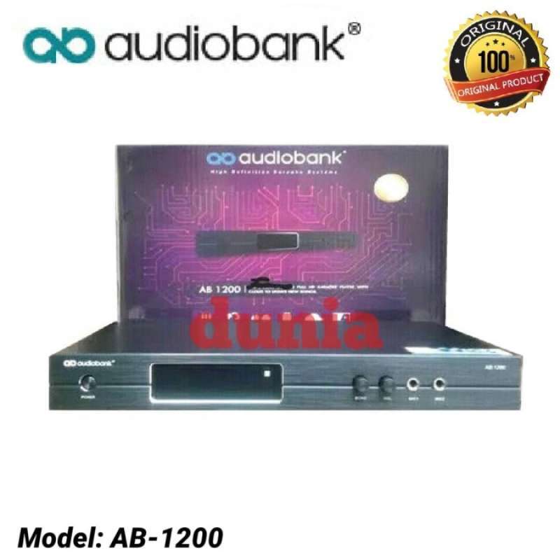 Promo Dvd Player Karaoke Audiobank Ab 1200 Plus Keyboard Dan Mouse