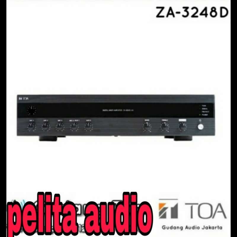 Jual Amplifier Toa Za 3248 D ( 480 Watt ) Original Di Seller Gamma