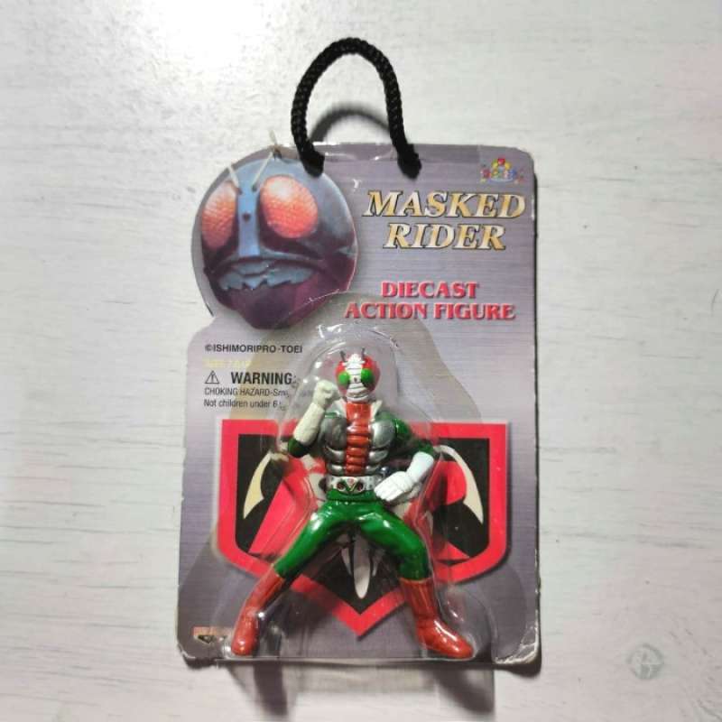 Masked Rider Original Promo Kamen Rider V3 Diecast Action Figure Masked Rider Original Bandai ...