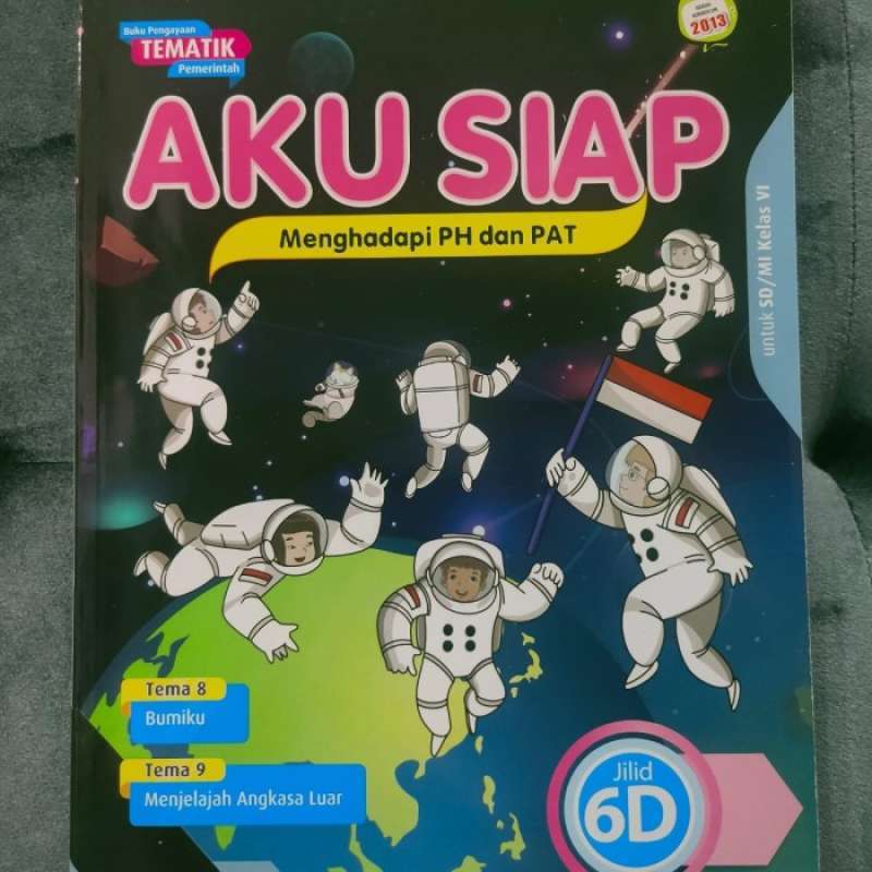 Jual Buku Paket Tematik Aku Siap Sd Kelas 6 Abcd Pustaka Mulia Di ...