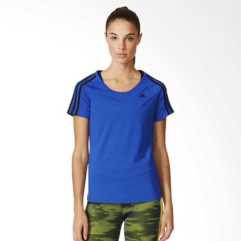 Jual adidas Basic 3S P Tee Women Kaos  Olahraga  Wanita  