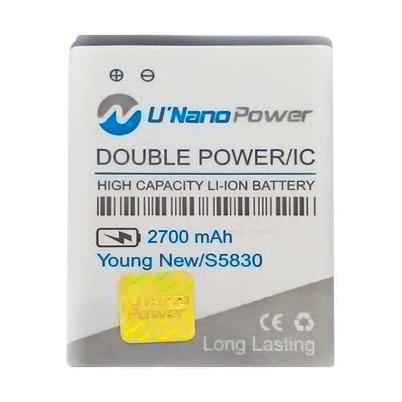 Jual UNANO Double Power Baterai for Samsung Young New
