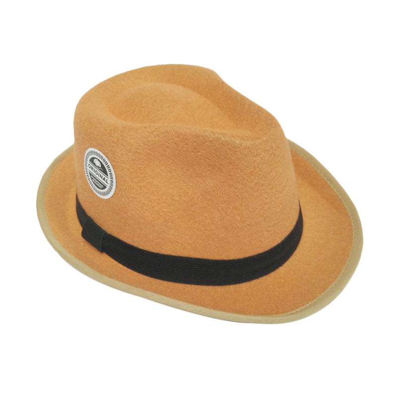 Jual D & D Hat Collection Fedora Hat for Kids Caramel 