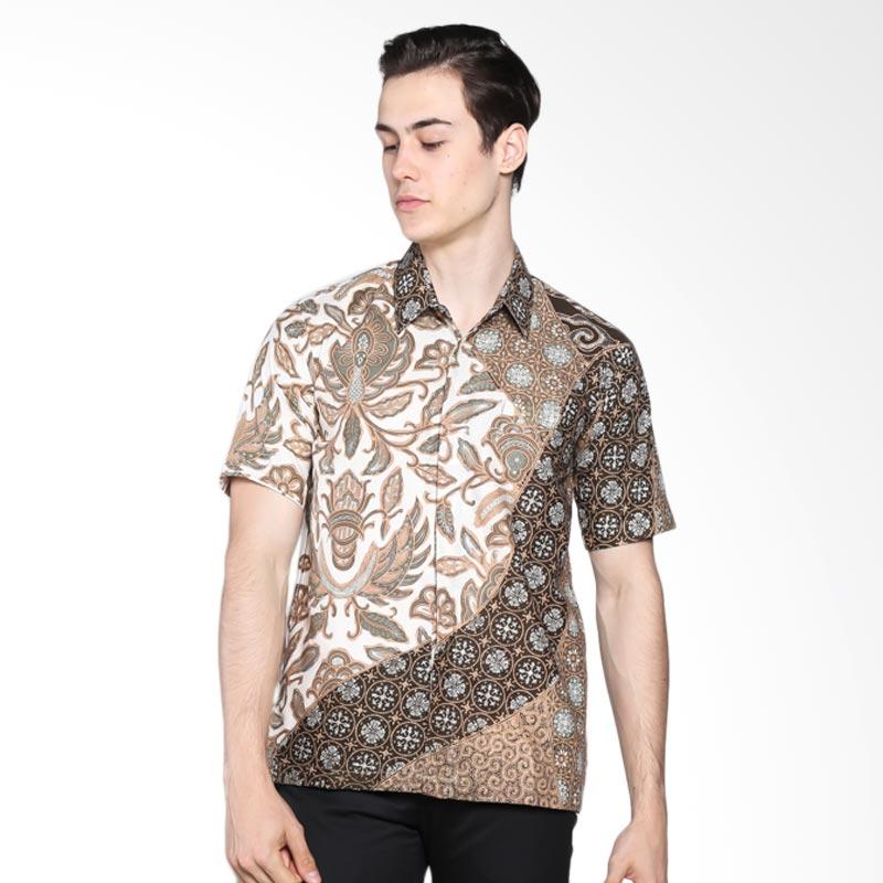 53 Kemeja Batik  Pria  Warna  Coklat Inspirasi Untuk Gaya