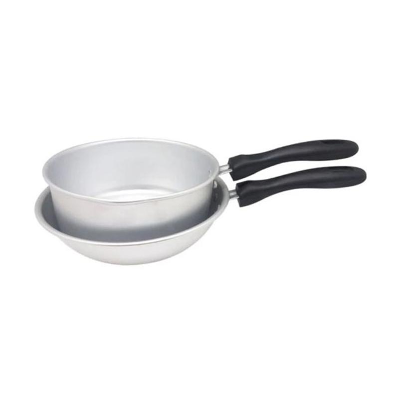 jual maspion nisuka set panci dan frypan silver 16 cm jual maspion nisuka set panci dan frypan silver 16 cm