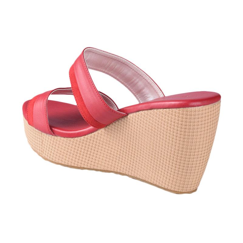 Jual Yongki  Komaladi  SBDO 610044 Sandal  Wedges  Merah 