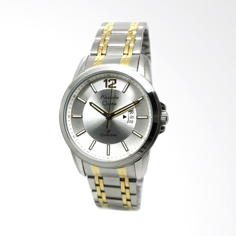 jual alexandre christie jam tangan pria gold 8325 jual alexandre christie jam tangan pria gold 8325