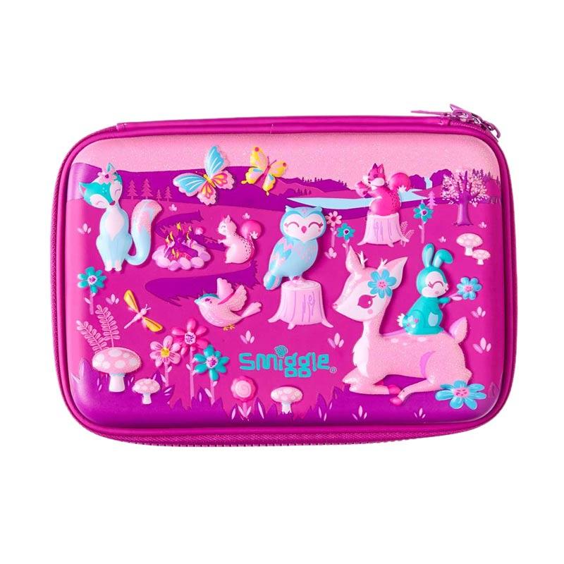 Jual Smiggle Scented Party Hardtop Pencil Case - Purple