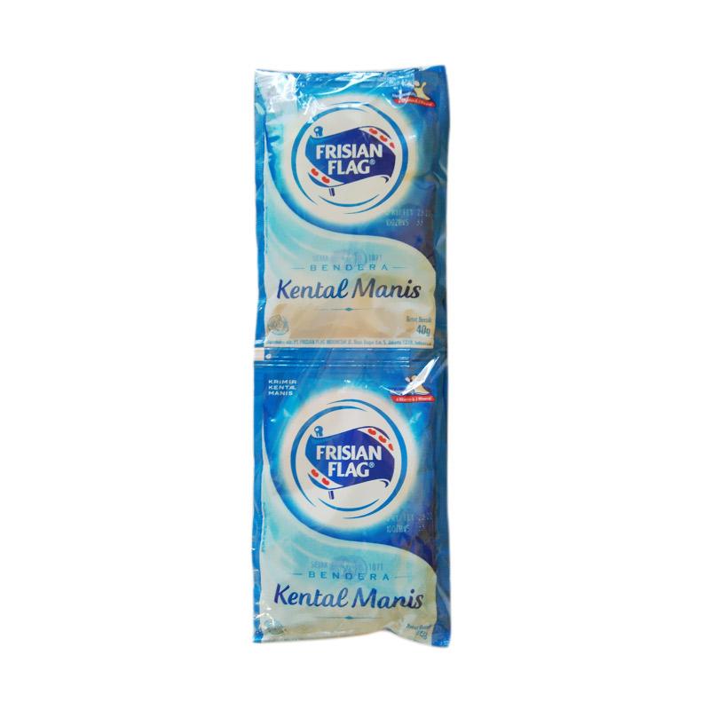 Jual Frisian Flag Susu Kental Manis - Putih [40 g/120