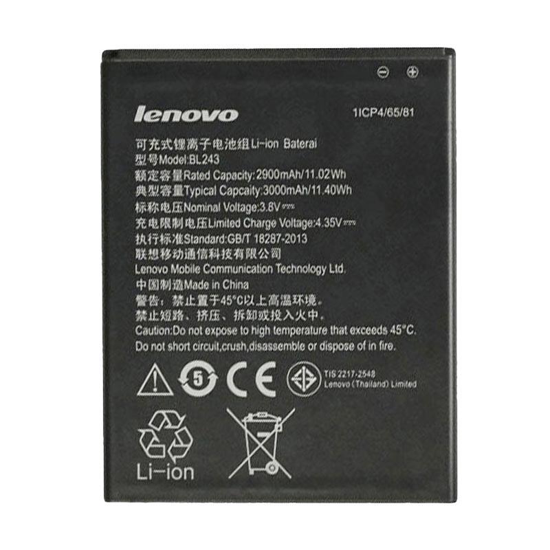 Jual Lenovo Original BL 243 Baterai for Lenovo A7000/K50