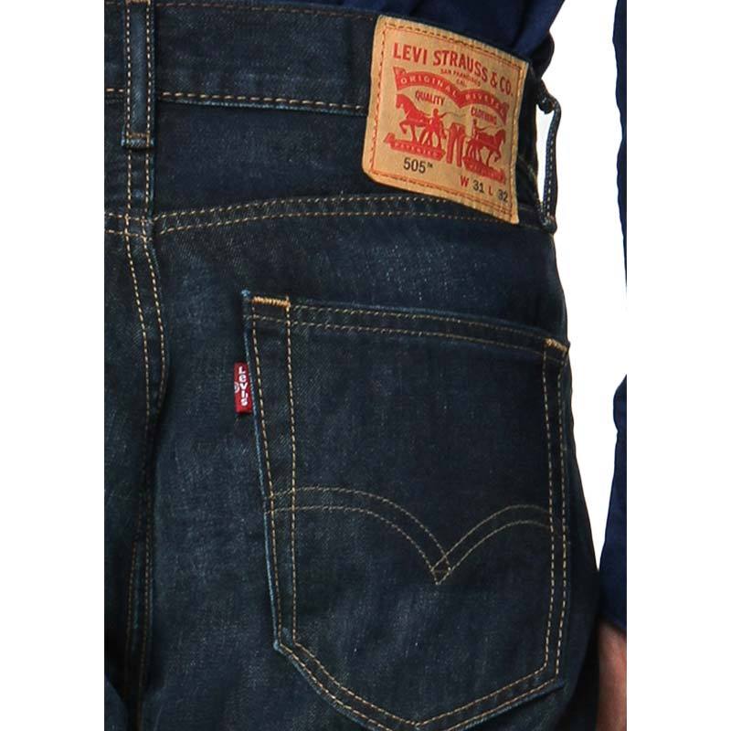 Jual Levi's 505 Regul   ar Fit Pria 00505-1287 Online Oktober