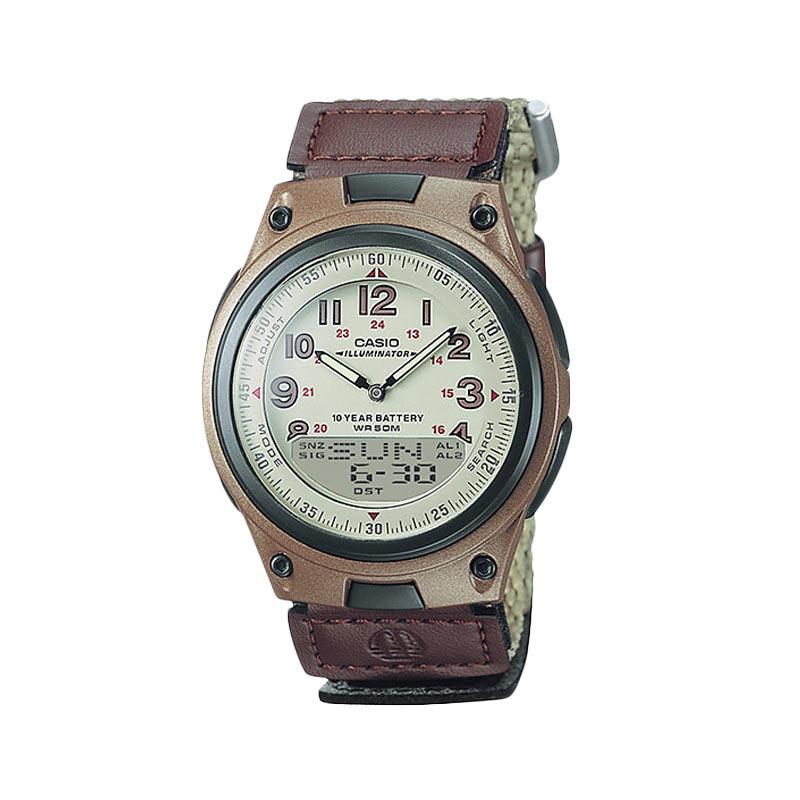 Jual CASIO AW-80V-5BV Telememo Sports Jam Tangan Pria 
