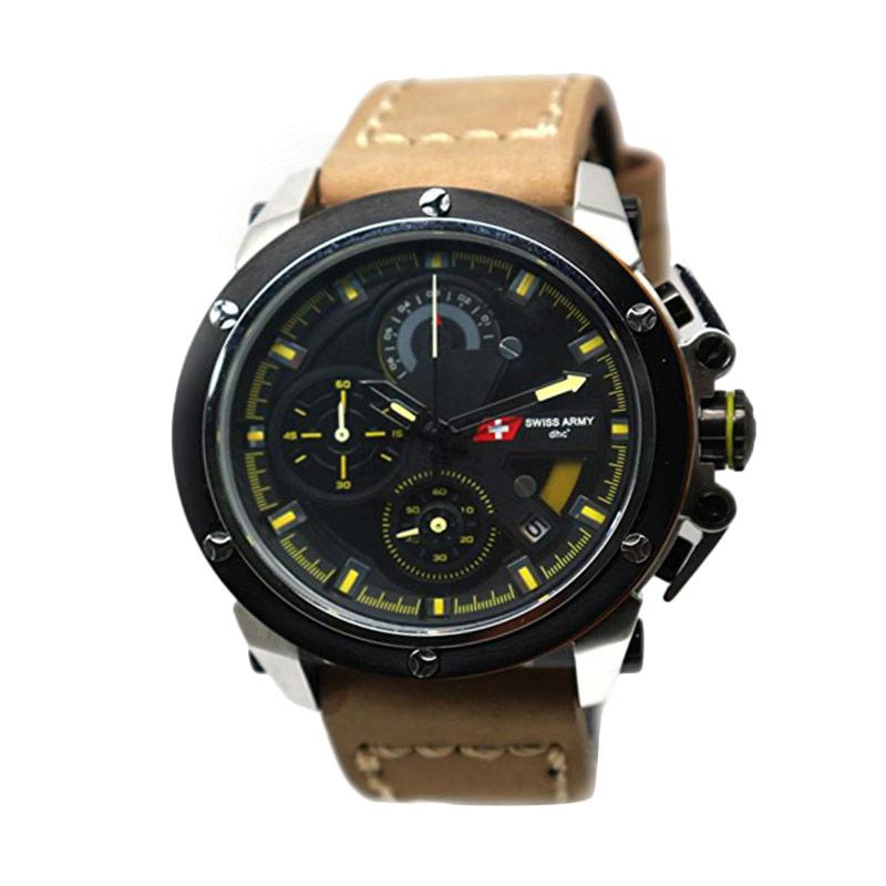 Jual Swiss Army 4040 Silver Ivory 6603 Jam Tangan Pria 