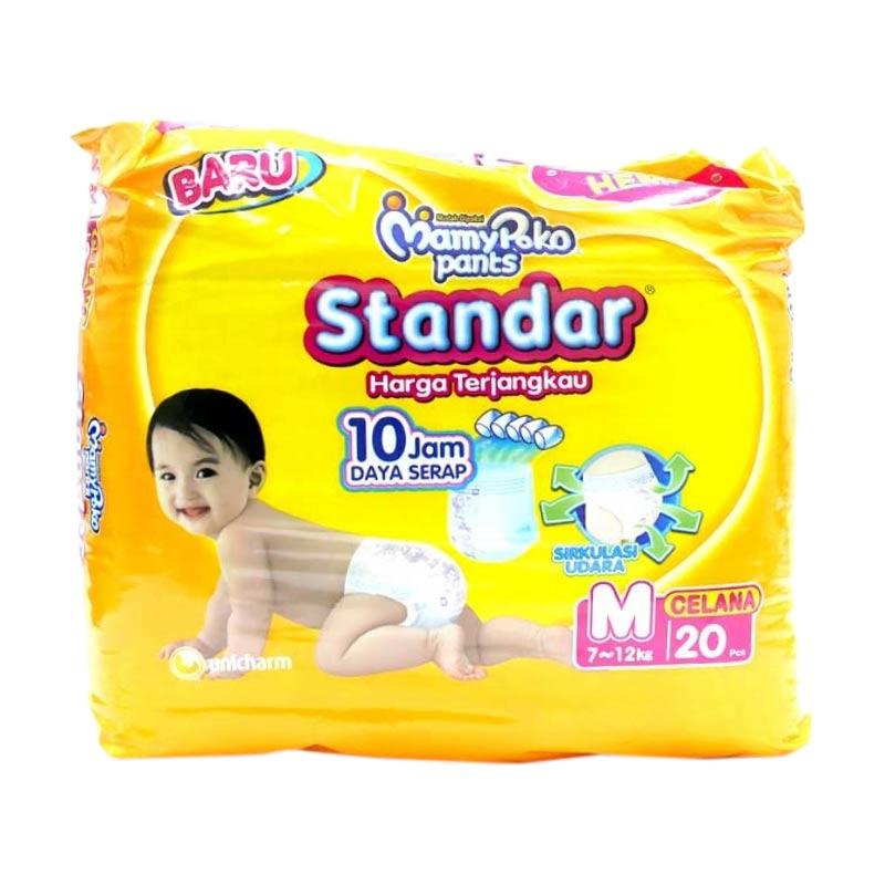 Jual Mamy Poko Popok Bayi Pants Standar [Size M/ 20 pcs