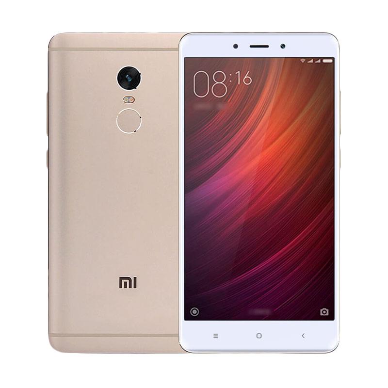 Jual Xiaomi Redmi Note 4 Snapdragon Smartphone - Gold 