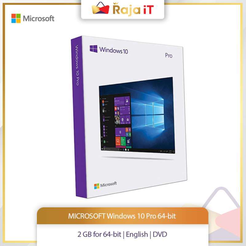 Jual MICROSOFT Windows 10 Pro 64-bit di Seller ELIT Official Store ...